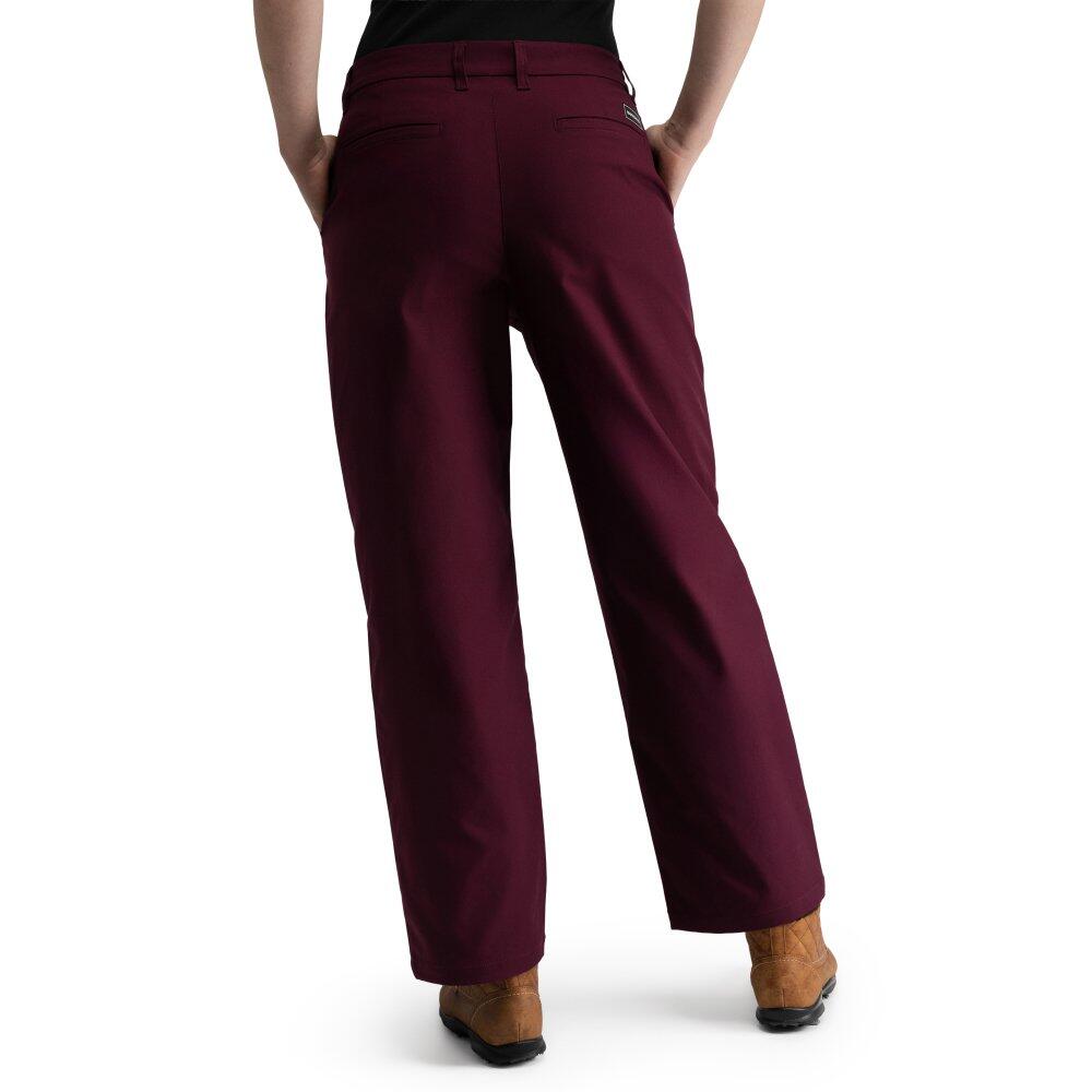 Pantalon de golf coupe droite femme Iron-W Cherry Rouge 2/7