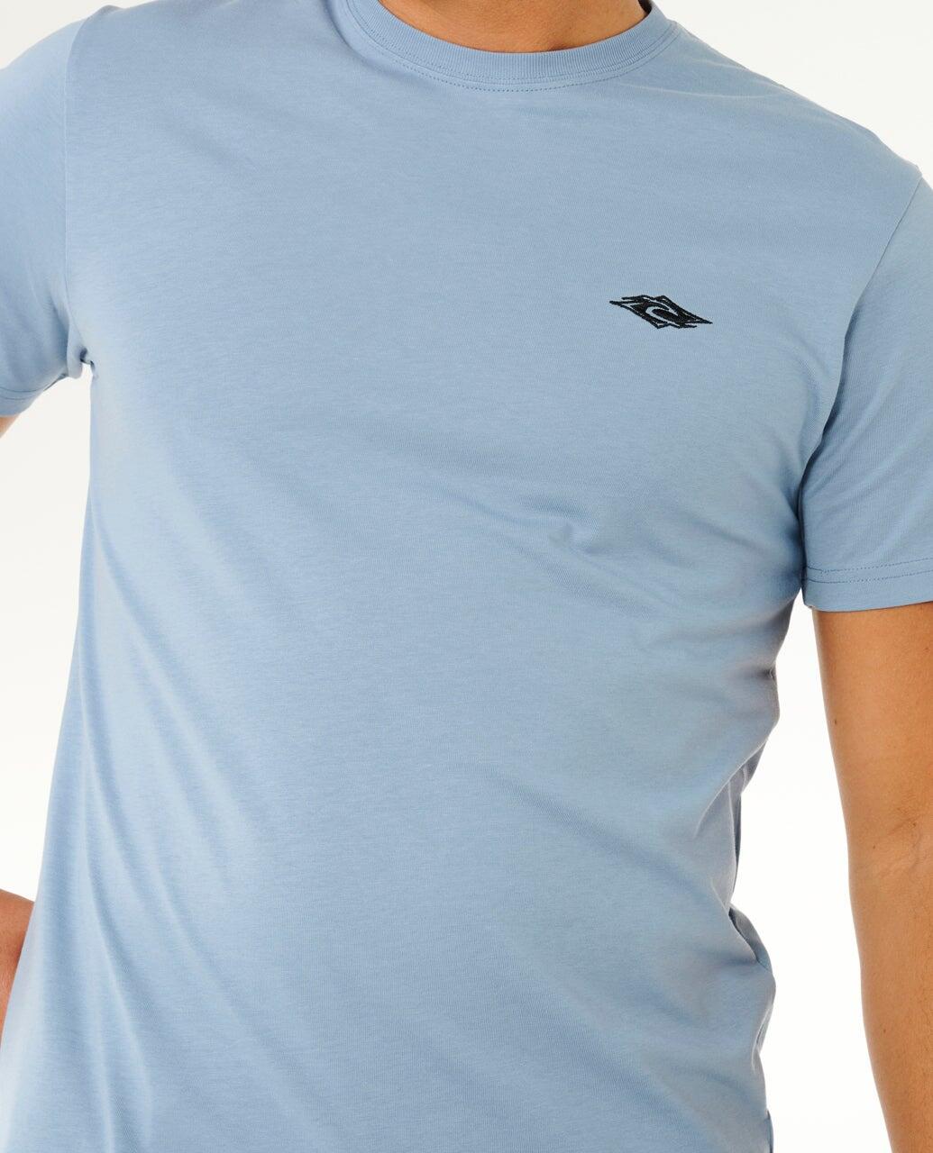 T-shirt Homme Streamline Embroid Standard Tee - Faded Denim 5/6