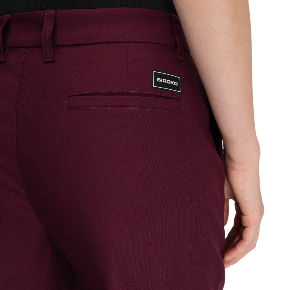 Pantalon de golf coupe droite femme Iron-W Cherry Rouge 5/7