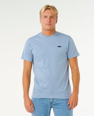 T-shirt heren streamline embroid standard tee - aloe