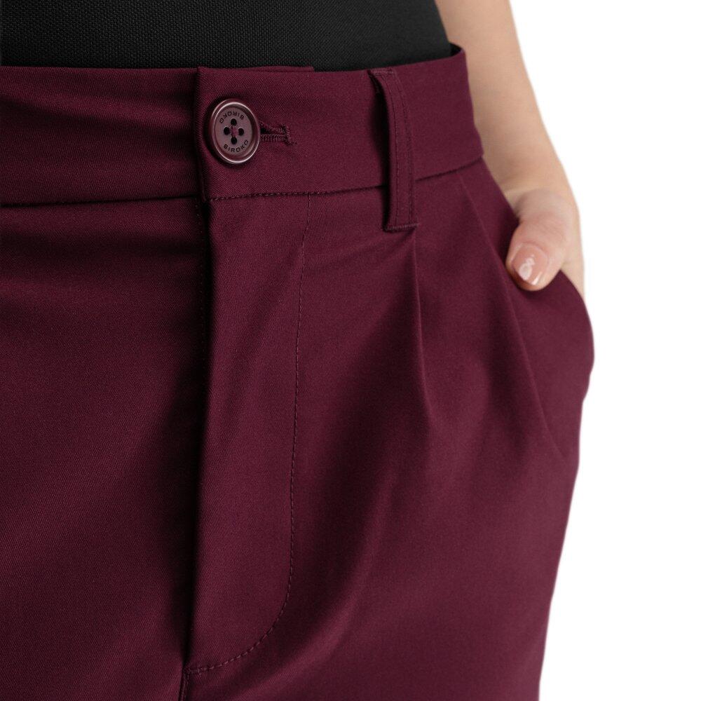 Pantalon de golf coupe droite femme Iron-W Cherry Rouge 4/7
