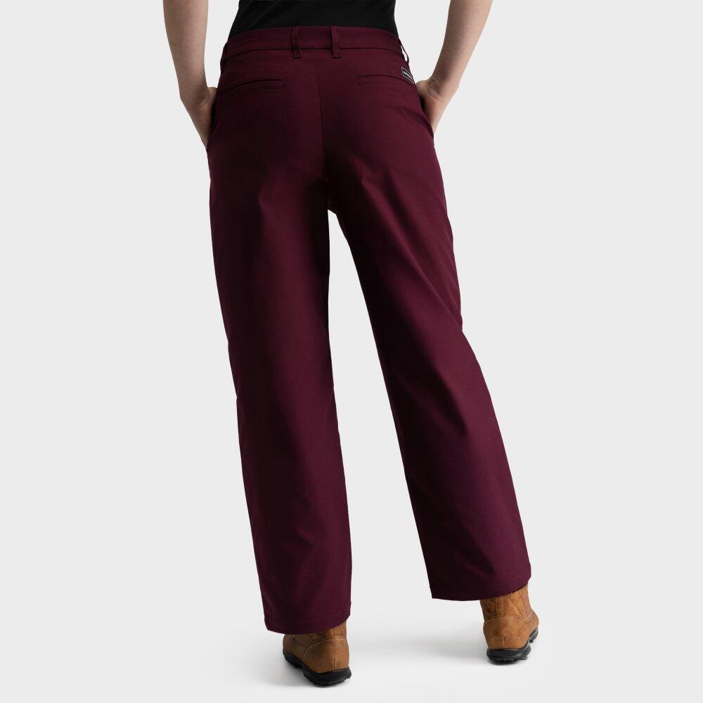 Pantalon de golf coupe droite femme Iron-W Cherry Rouge 6/7