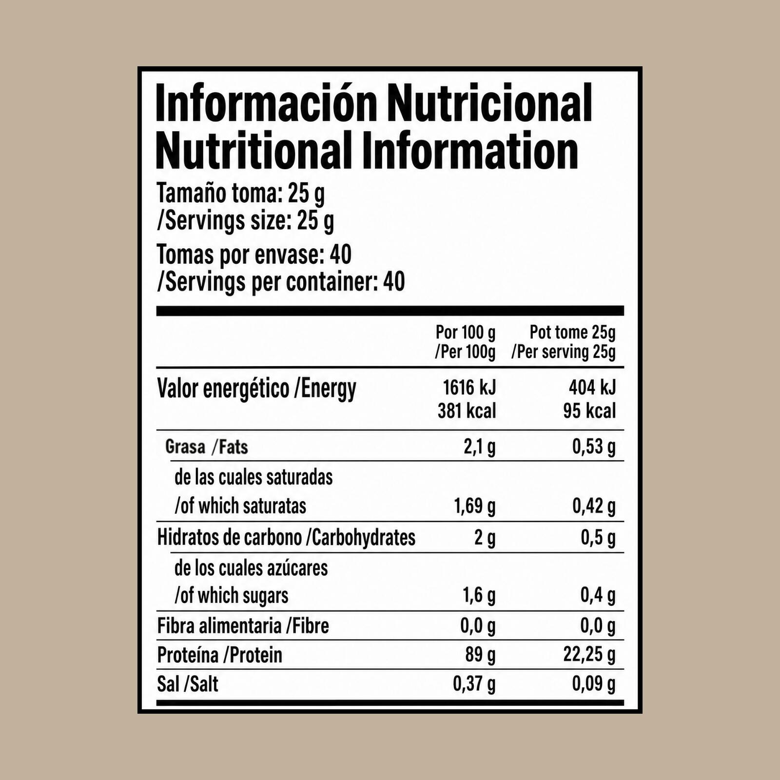 Proteinn by Wellbeinn — Whey Isolate Cookies 1kg | 89% Pureza, Sin Azúcares Añad 4/7