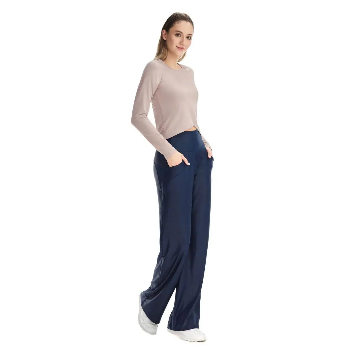 Functional Light and Soft Cropped Long Sleeve Top AET131LS 5/6