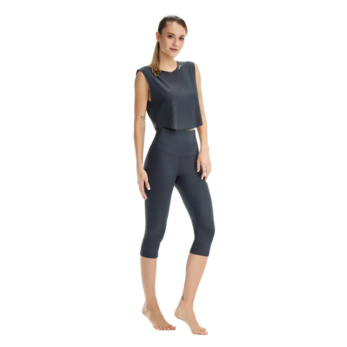 Functional Light and Soft Cropped Top AET115LS 5/6