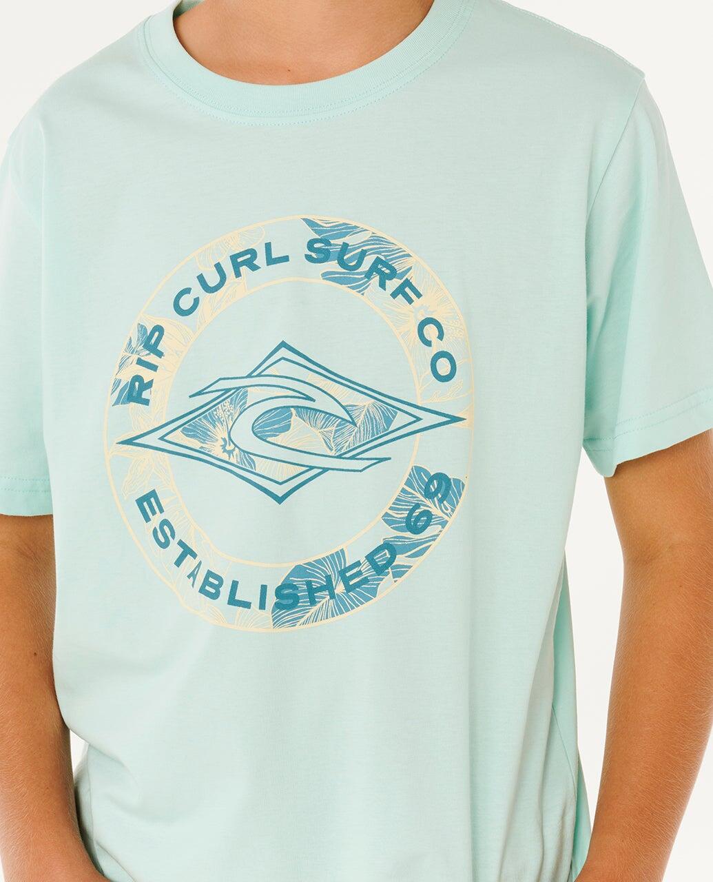 T-shirt Garçon Staple Filler - Light Aqua 5/6