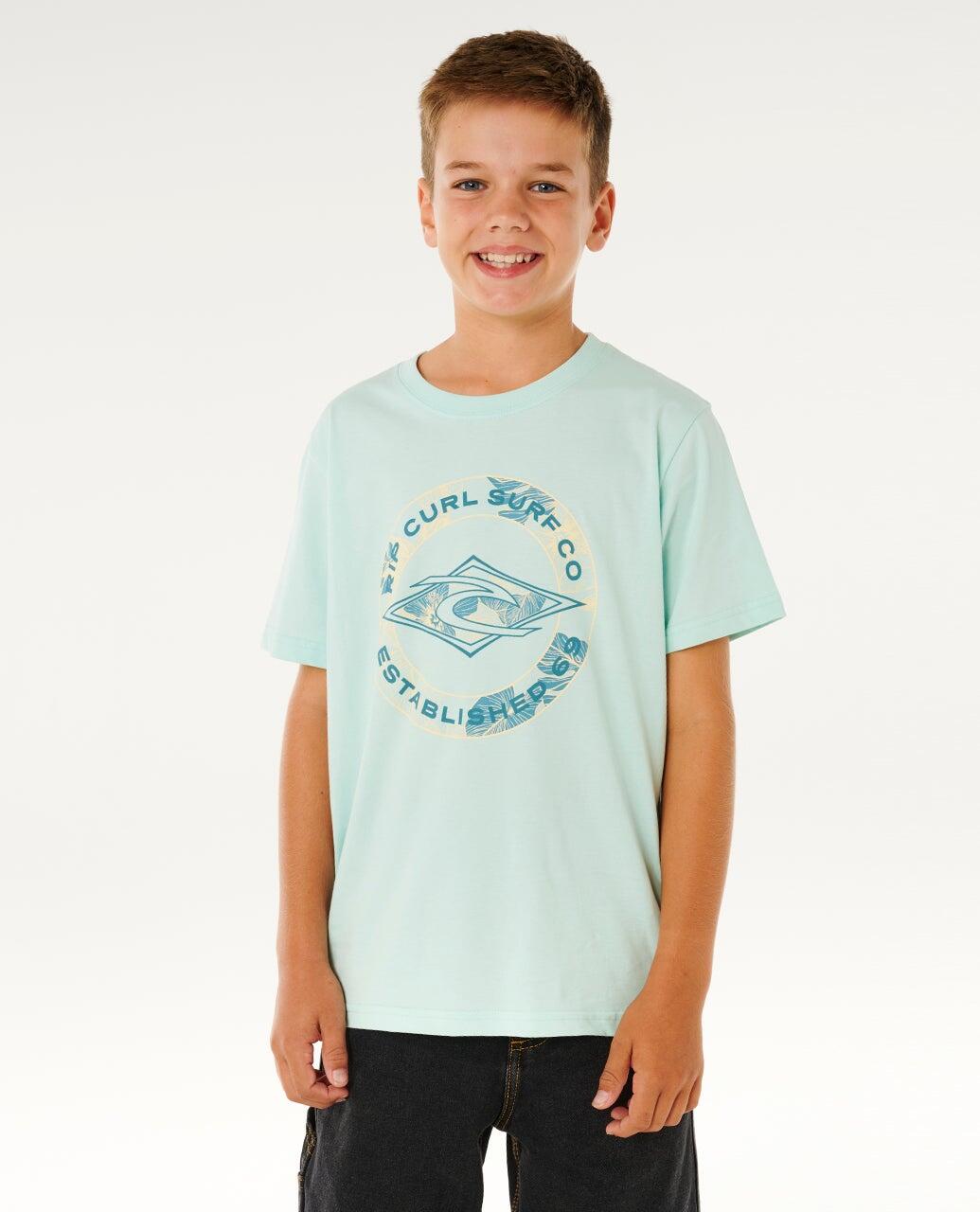 T-shirt Garçon Staple Filler - Light Aqua 6/6