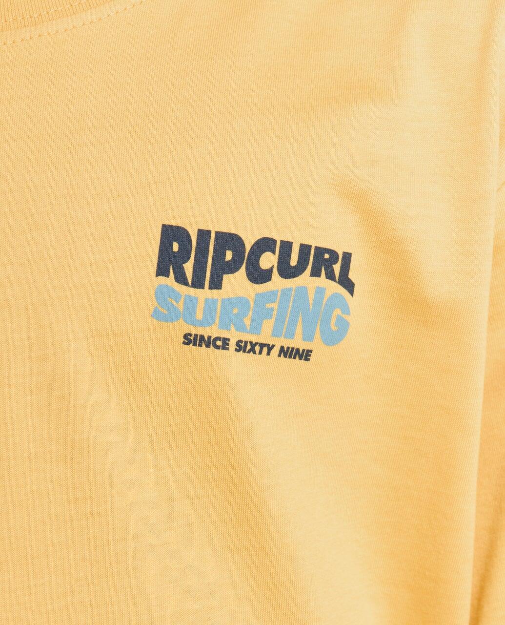 T-shirt Garçon Streamline Lineup Tee - Ochre 5/6
