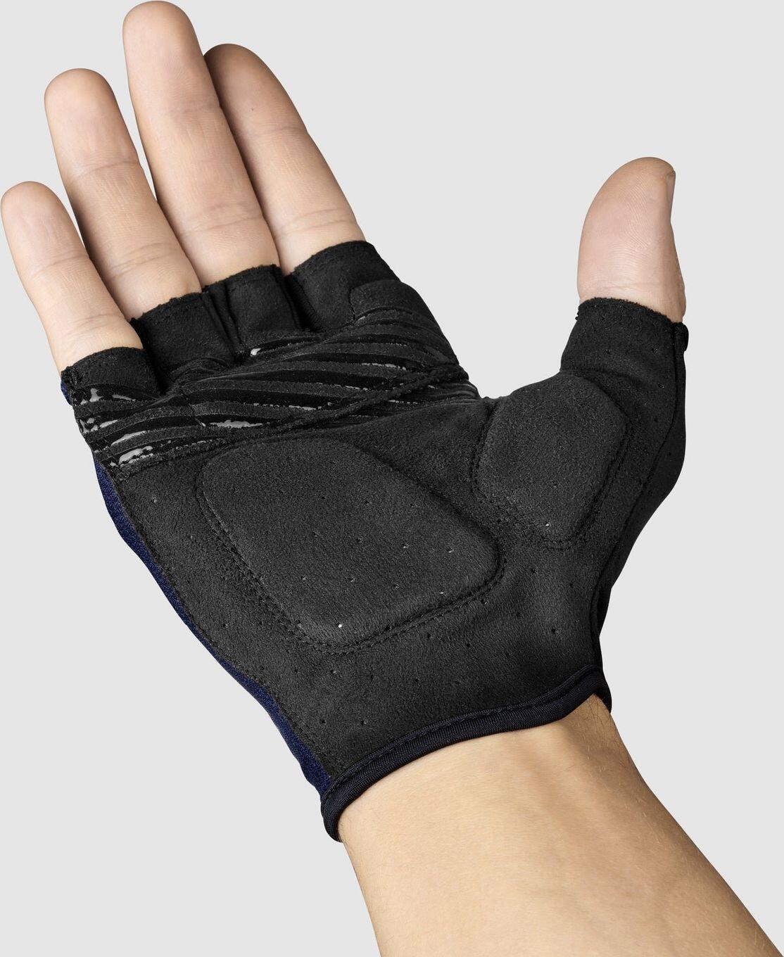 Gants courts d'été GripGrab EXPLR Padded Bleu 3/5