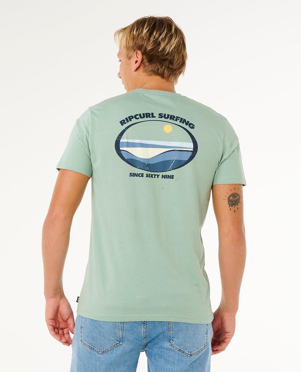 T-shirt Homme Streamline Lineup Standard Tee - Aloe 3/6