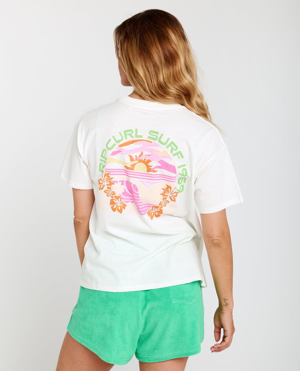 T-shirt Femme Molokaï Relaxed - Bone 3/6