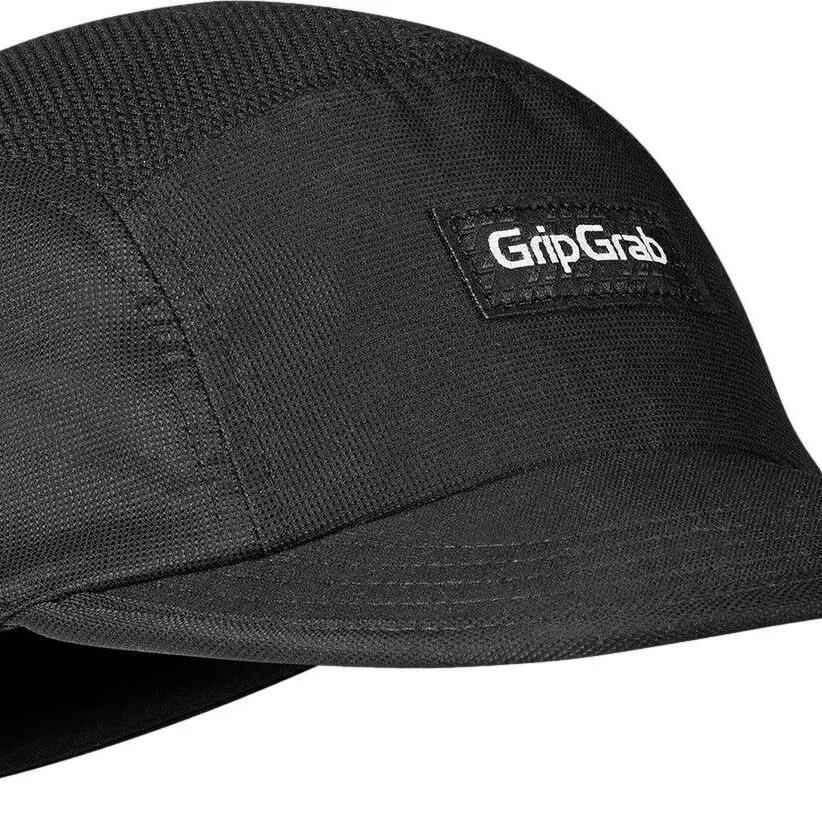 GripGrab 5 Panel Cap Black