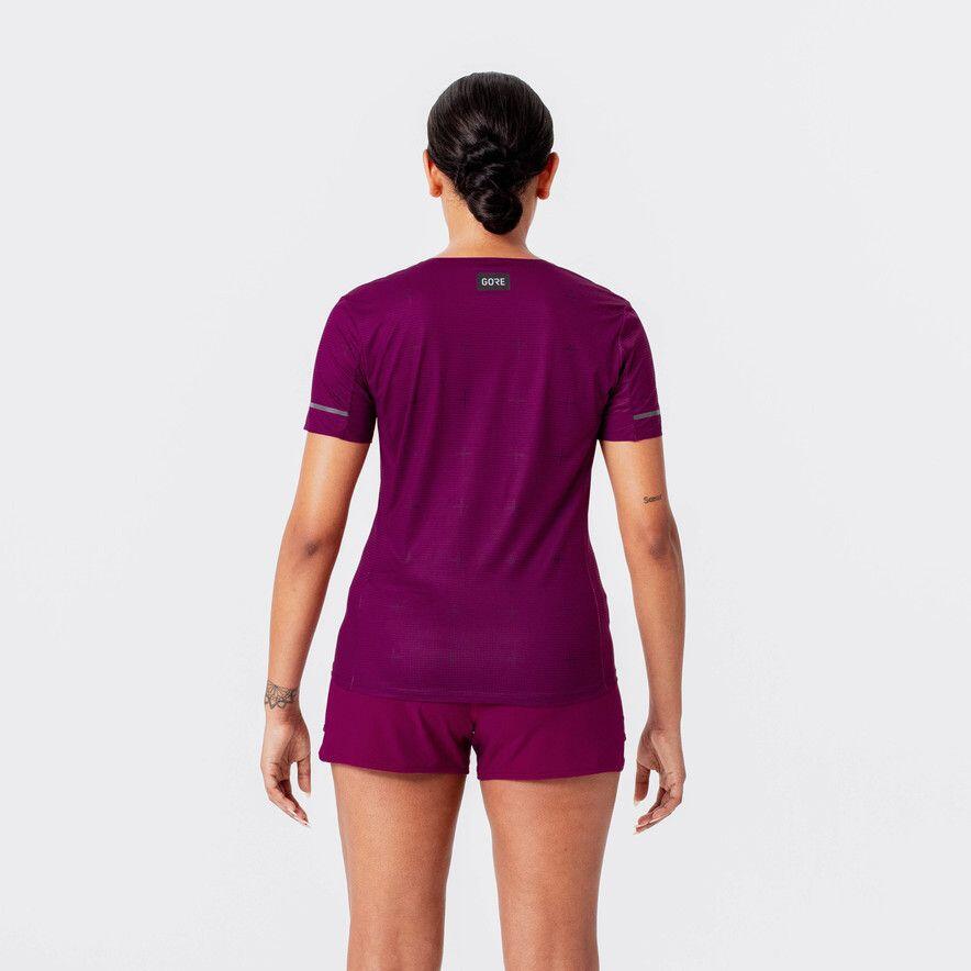 Maillot de manga corta Gore Wear Context Daily para mujer Morado 5/7