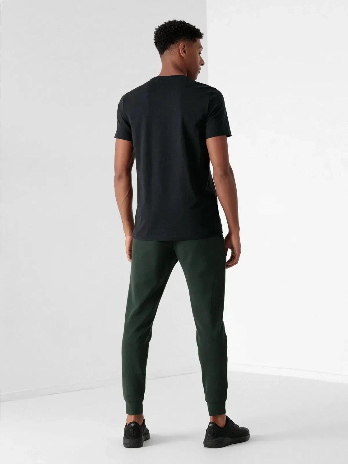 Koszulka męska 4F - bawełniany T-shirt, regular fit. 4/7