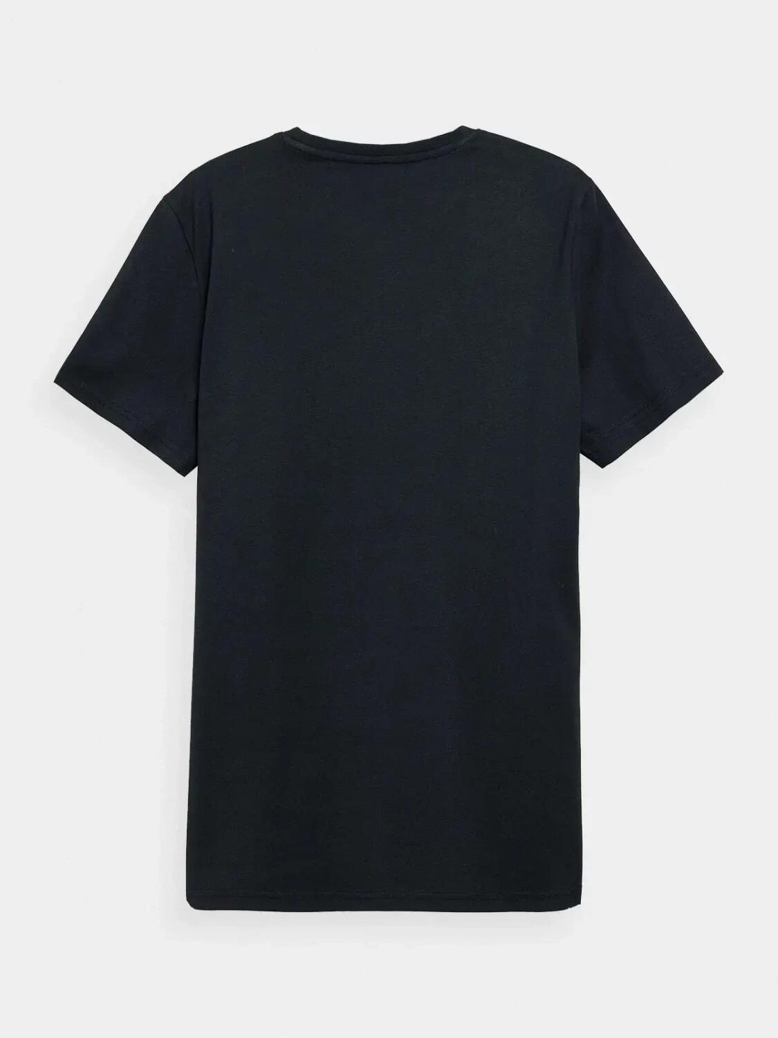 Koszulka męska 4F - bawełniany T-shirt, regular fit. 6/7