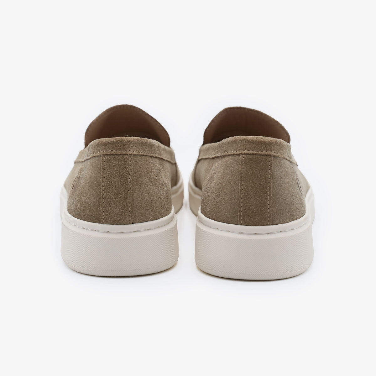 Mocassino Kentucky in pelle nabuk beige 6/6