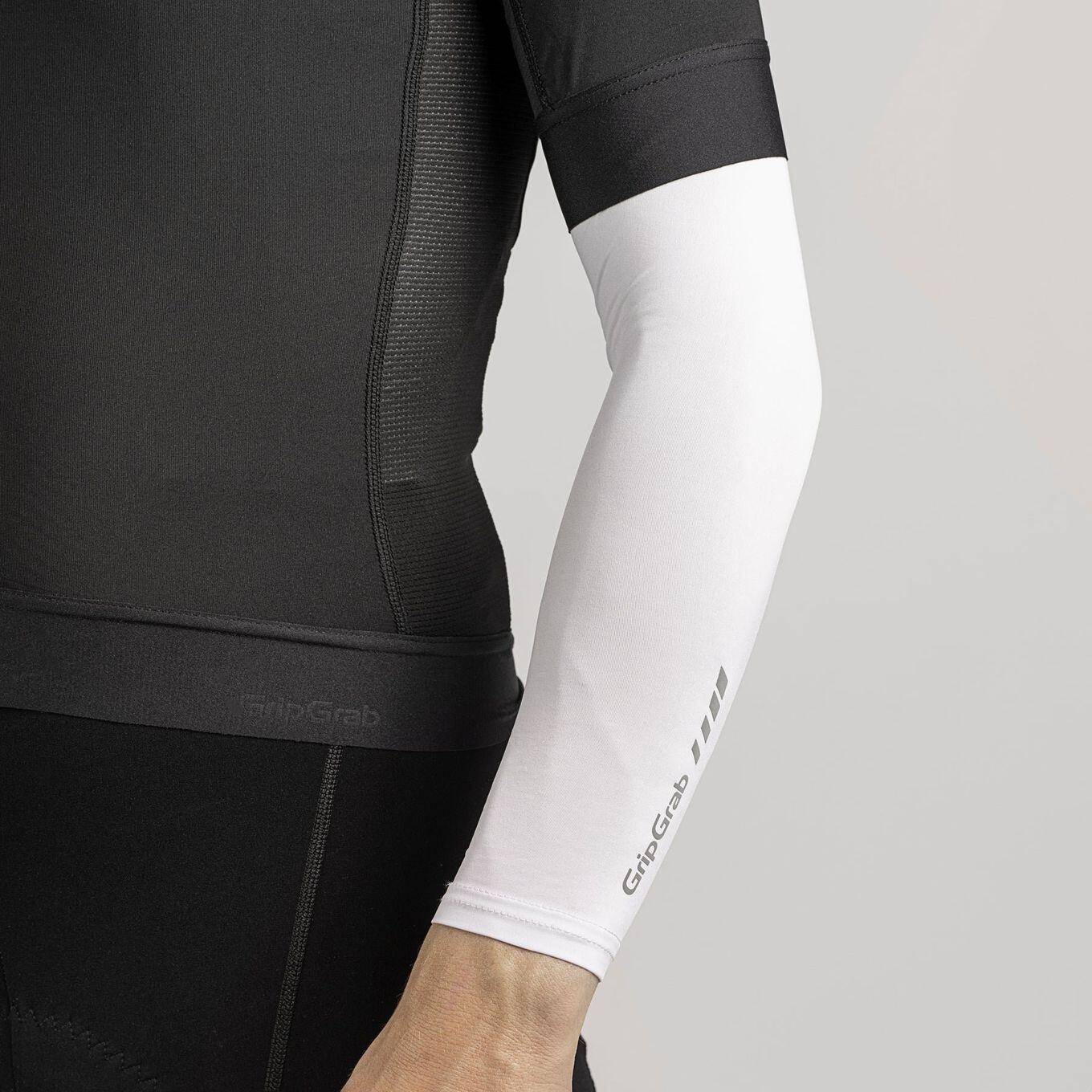 Manchettes GripGrab UPF 50+ UV Protect Blanc 3/5