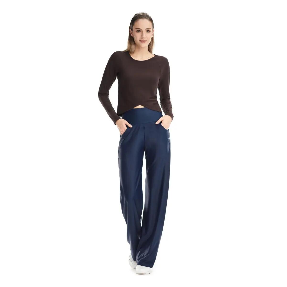 Functional Light and Soft Cropped Long Sleeve Top AET131LS 4/6