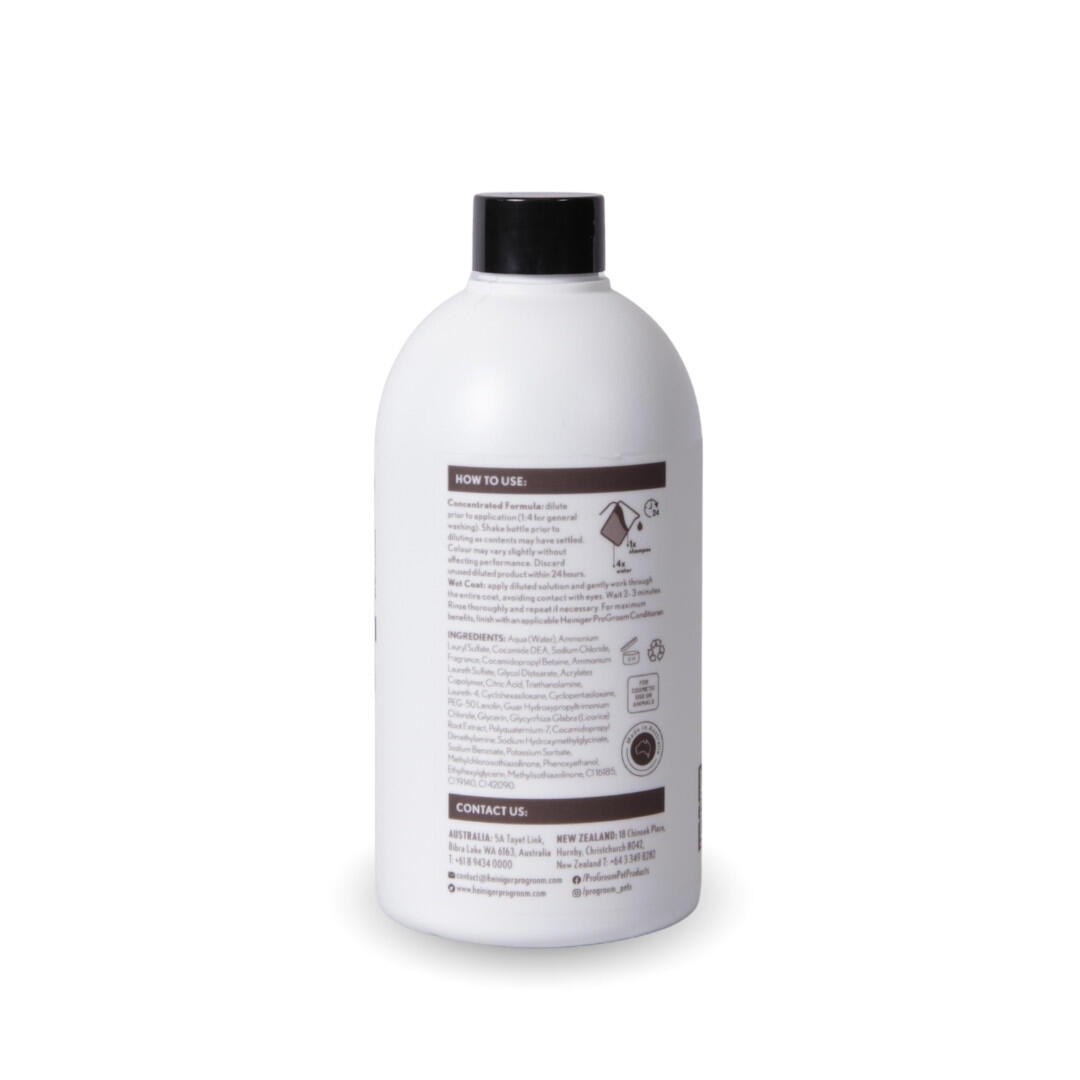 Shampoing spécial pelage noir Black 500 ml ProGroom 3/4