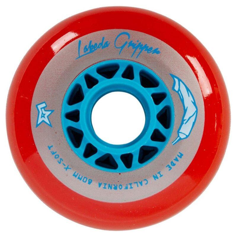 LABEDA Gripper X-Soft Red 1 ud. ruedas de hockey en línea 2/2