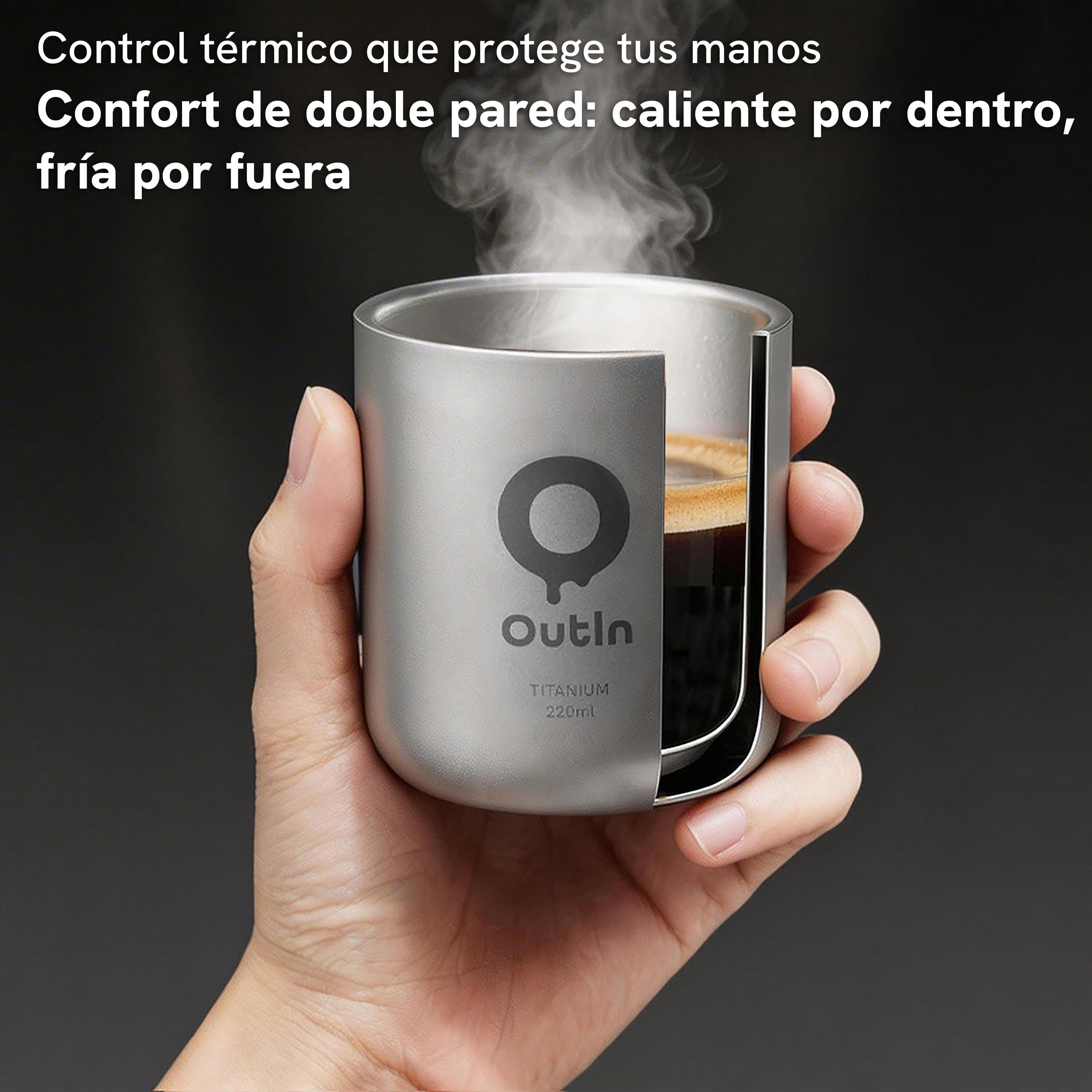Outin taza de titanio 5/5