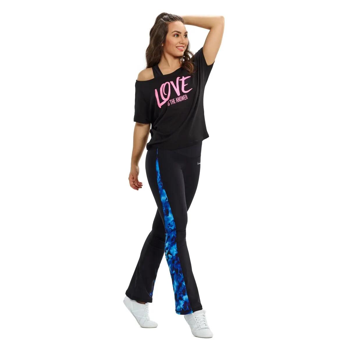 Kurzarmshirt Ultra Light mit Glitzer-Druck MCT002 7/7