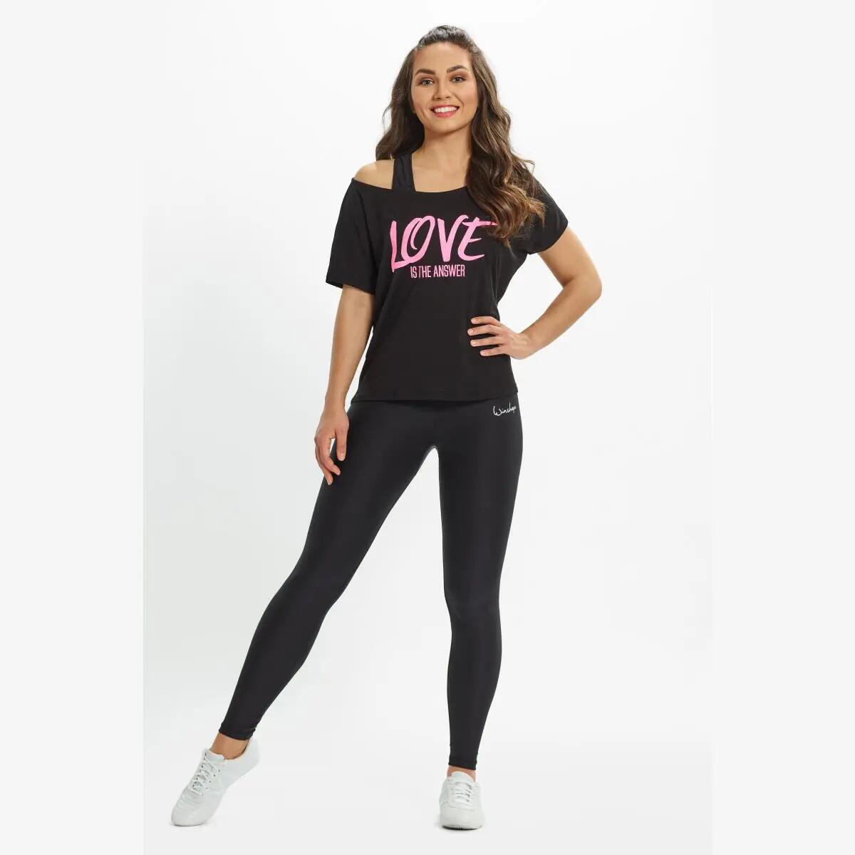 Kurzarmshirt Ultra Light mit Glitzer-Druck MCT002 4/7