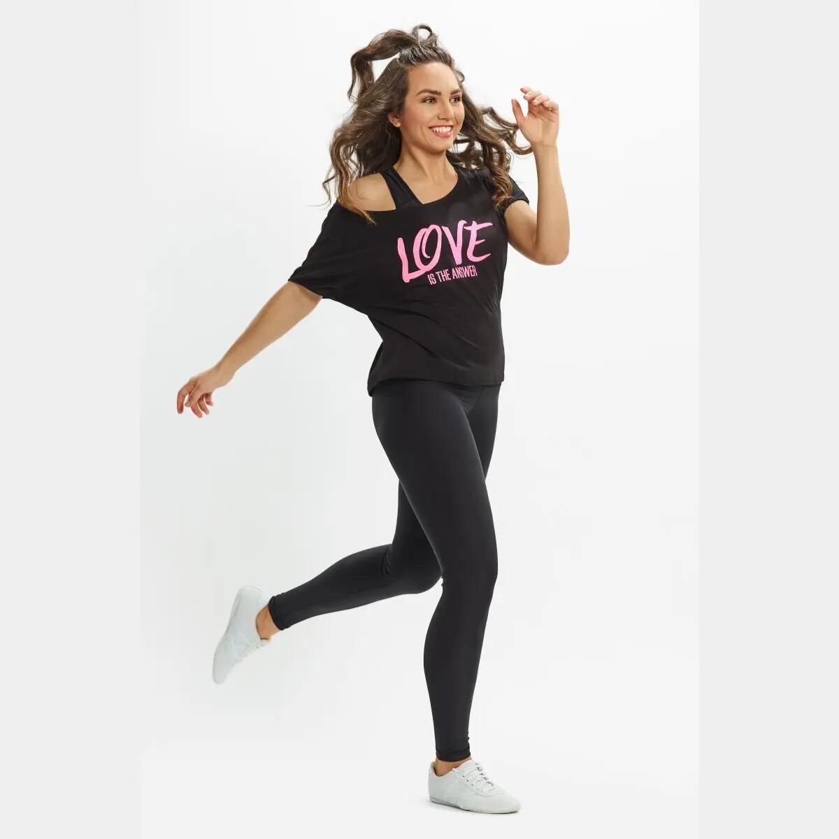 Kurzarmshirt Ultra Light mit Glitzer-Druck MCT002 6/7