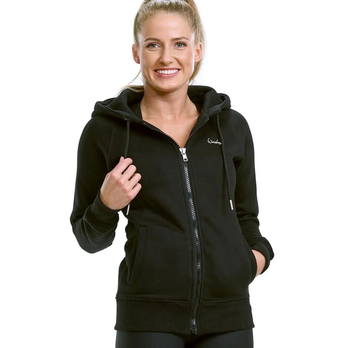 Kuschelige Hoodie-Jacke J005 3/7