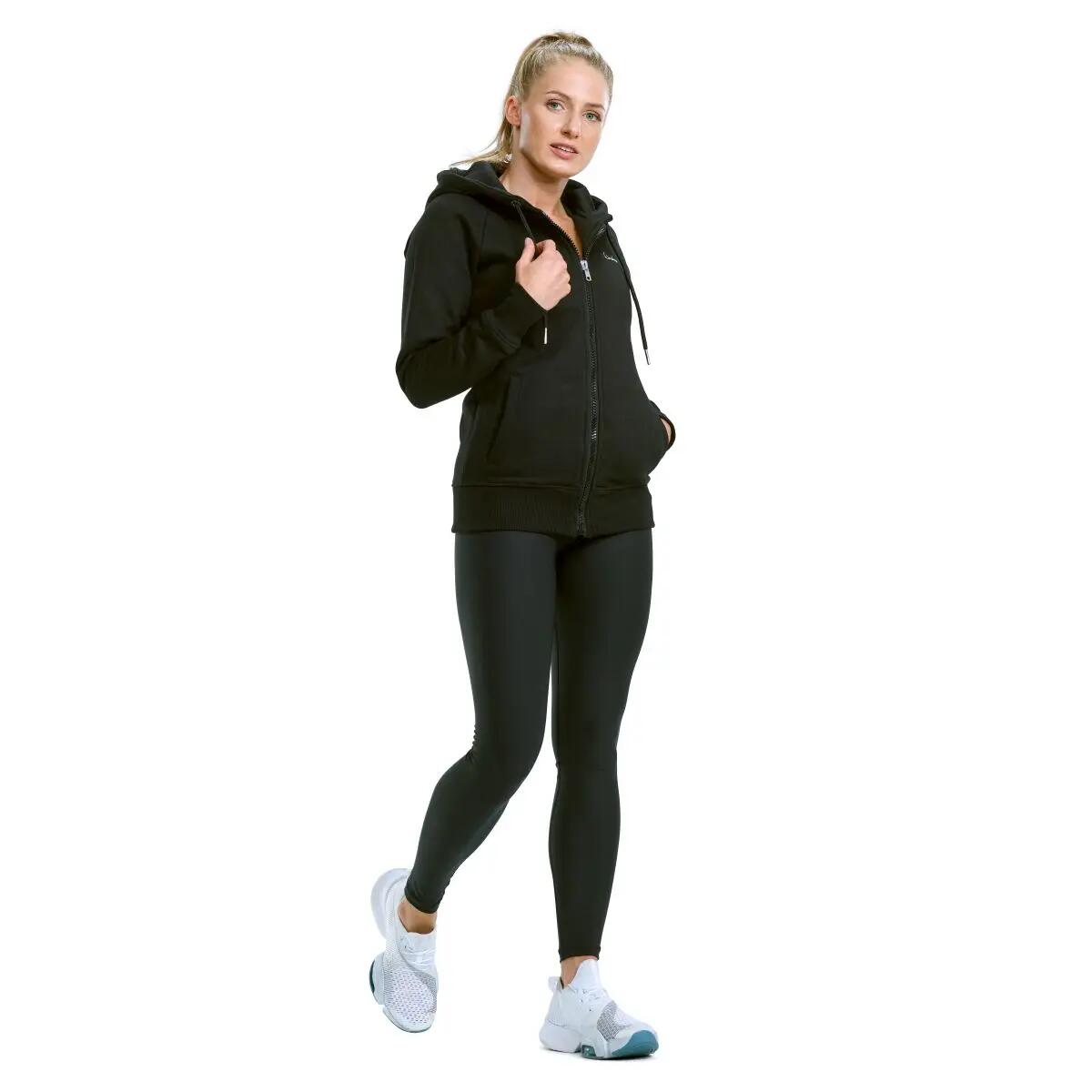 Kuschelige Hoodie-Jacke J005 4/7