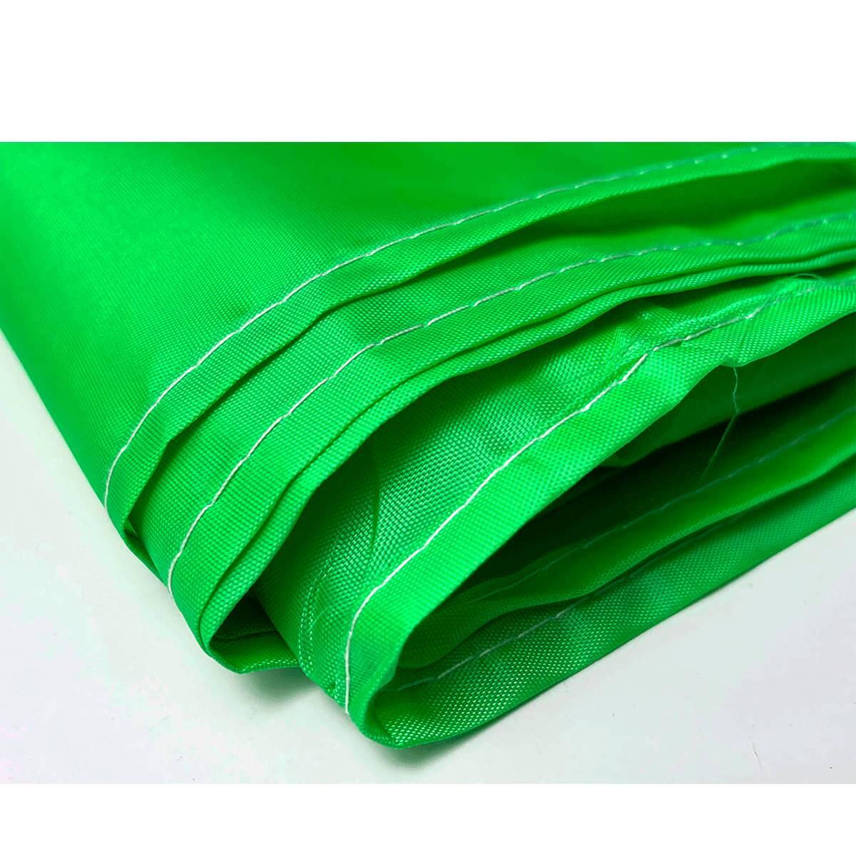 Parede lateral fechada 3x2m para tenda articulada 3x3m – impermeável, verde 3/5