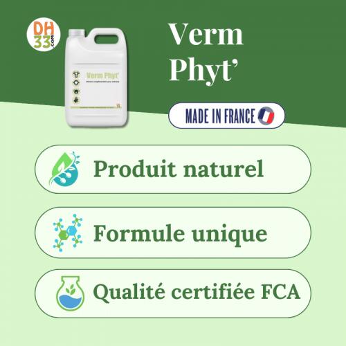Verm Phyt' - vermifuge liquide bio pour animaux 2L 2/4