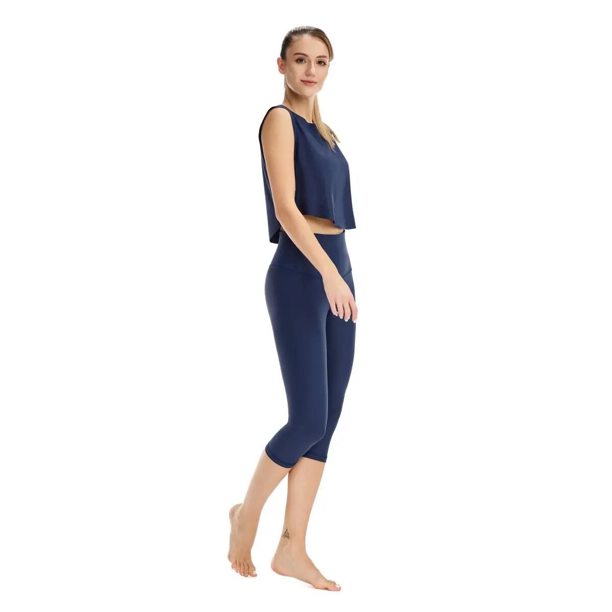 Functional Light and Soft Cropped Top AET115LS 5/6