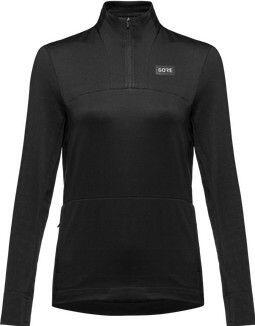 Maillot Manches Longues 1/4 Zip Gore Wear Everyday Noir Femme 1/3