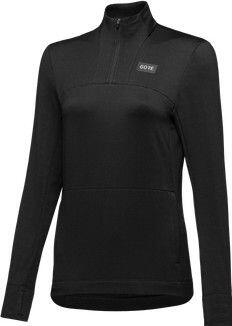 Maillot Manches Longues 1/4 Zip Gore Wear Everyday Noir Femme 2/3