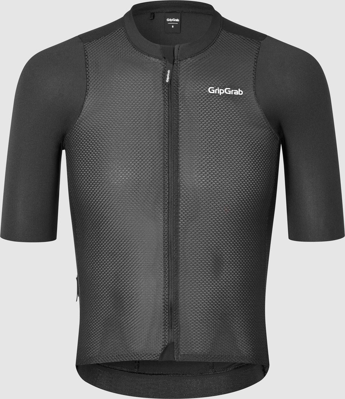 GripGrab PACR Lightweight Black Men's Short Sleeve Jersey 3/5