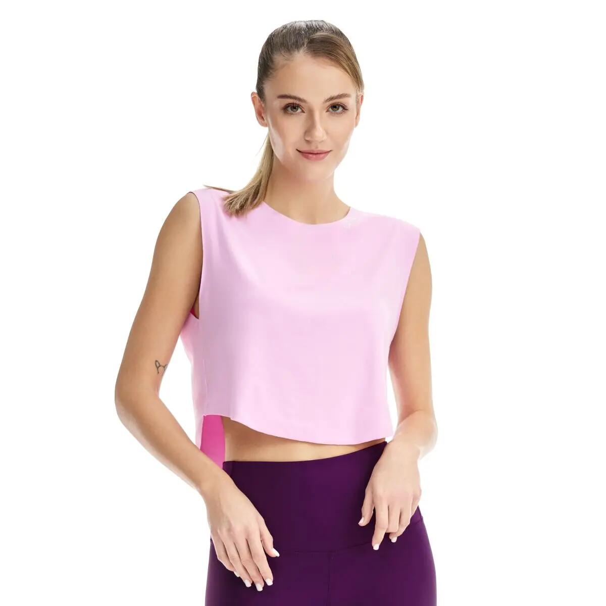 Functional Light and Soft Cropped Top AET115LS 3/6