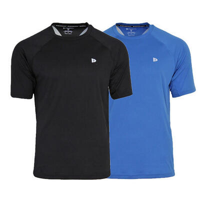 2-pack donnay heren multisport t-shirt andre