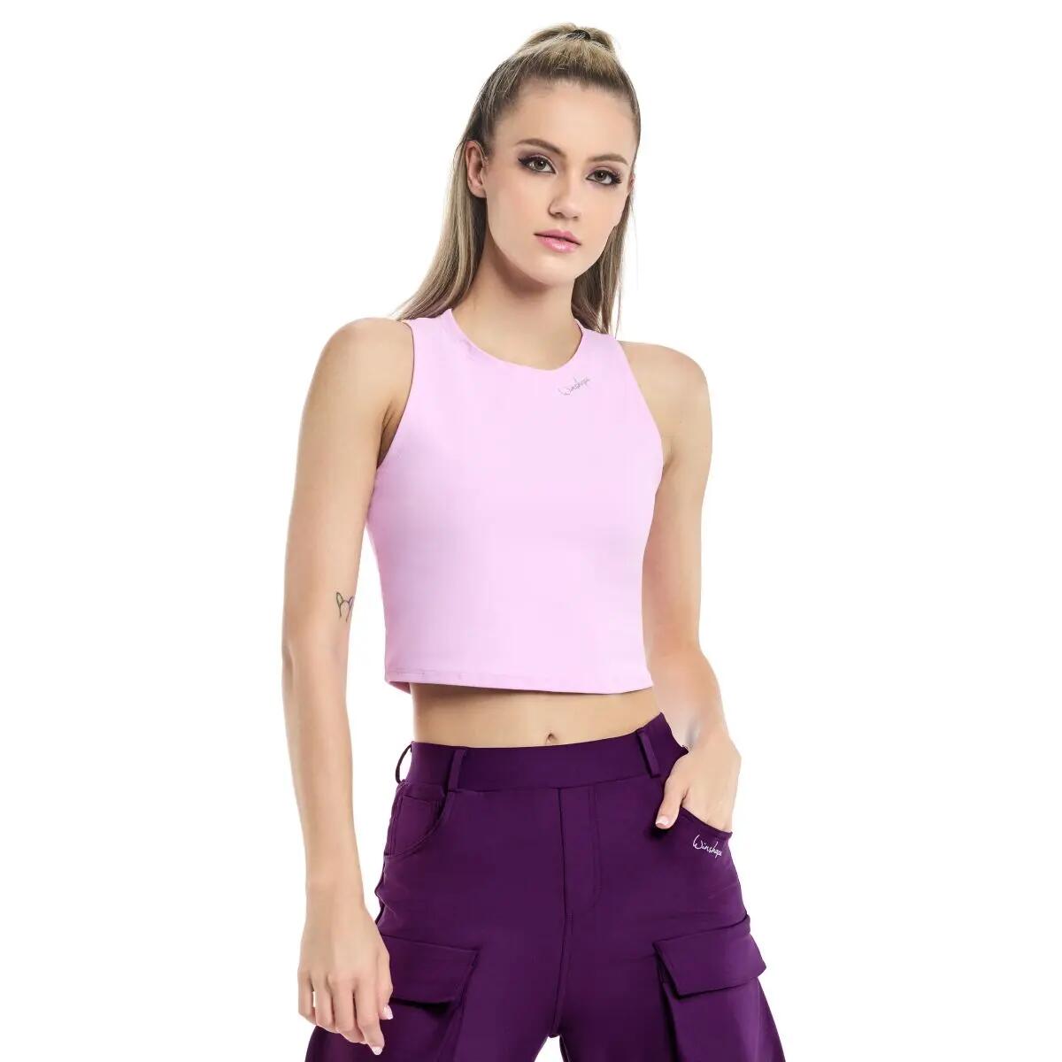 Functional Comfort Cropped Tanktop AET136C 3/8