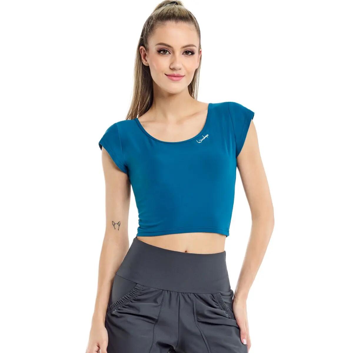 Functional Light and Soft Cropped Kurzarmshirt AET137LS 3/7