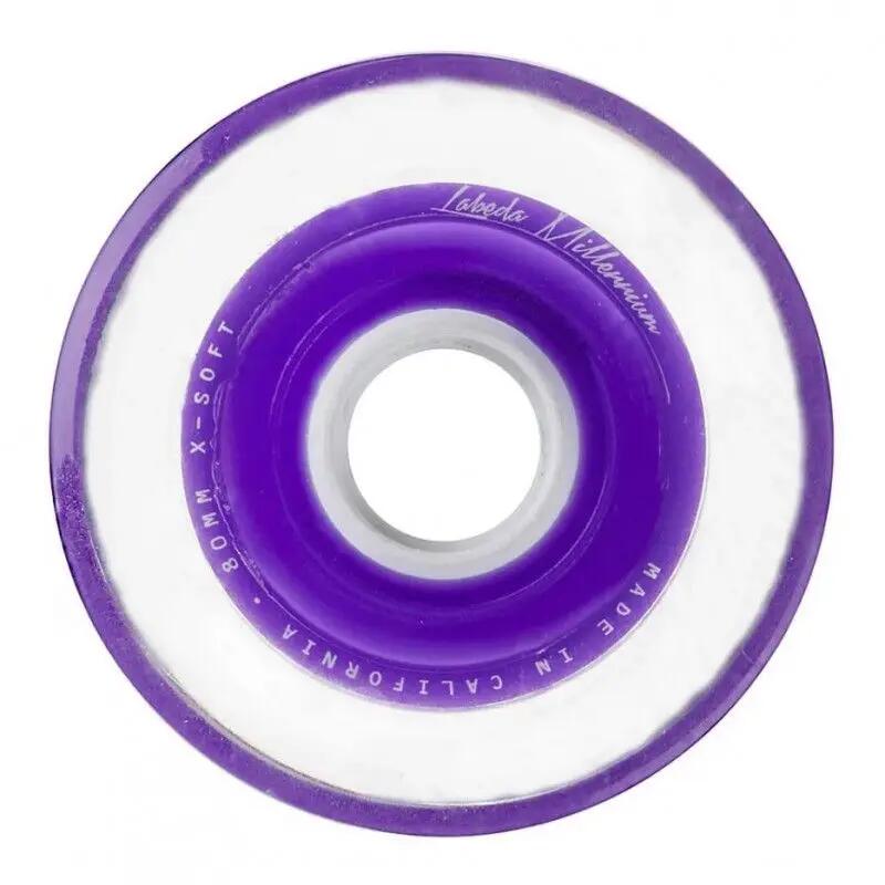 LABEDA Millennium X-Soft ролкови хокейни колела Purple – 1 бр.