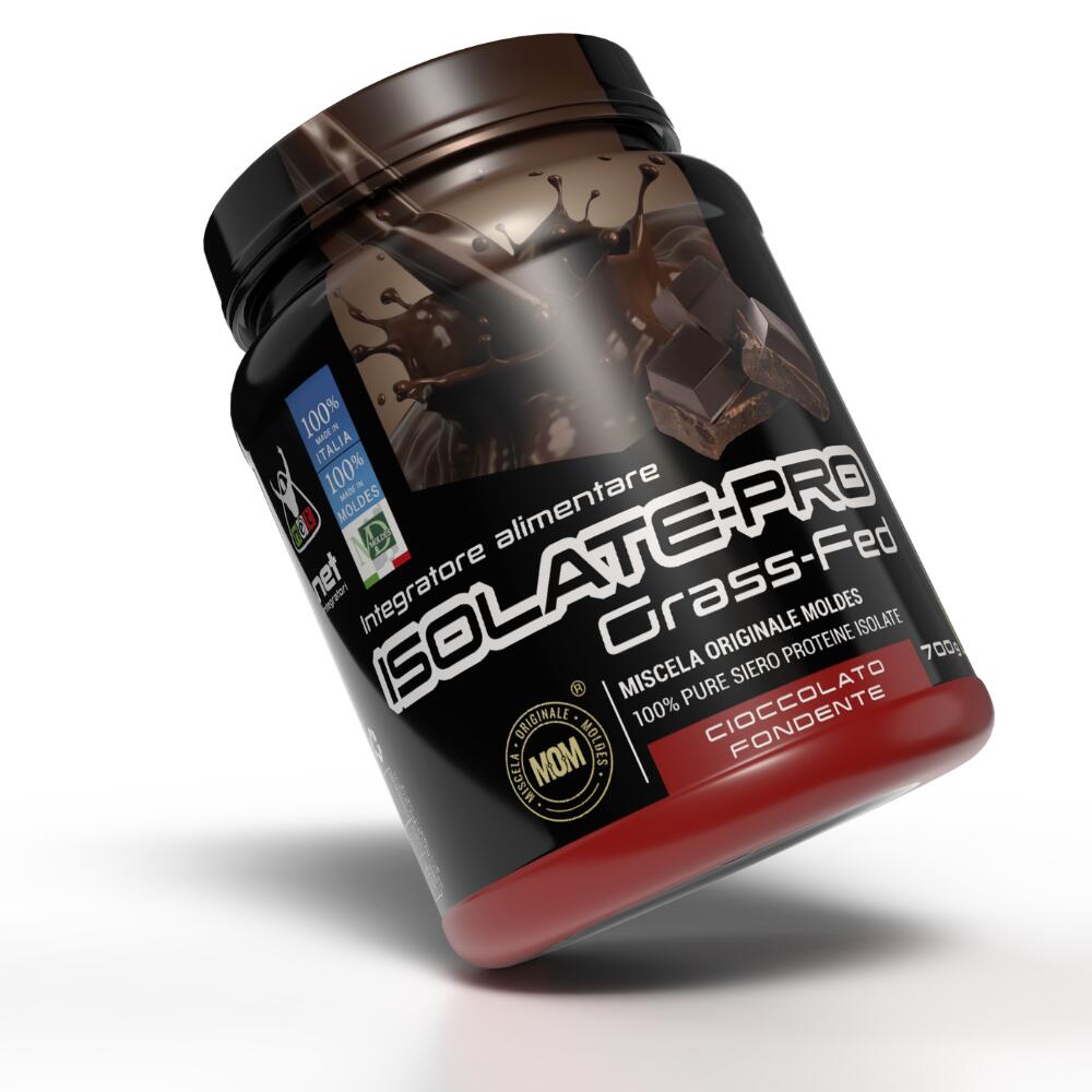 Isolate-Pro Grass-Fed 700g Cioccolato Fondente, Sieroproteine isolate del latte 3/5