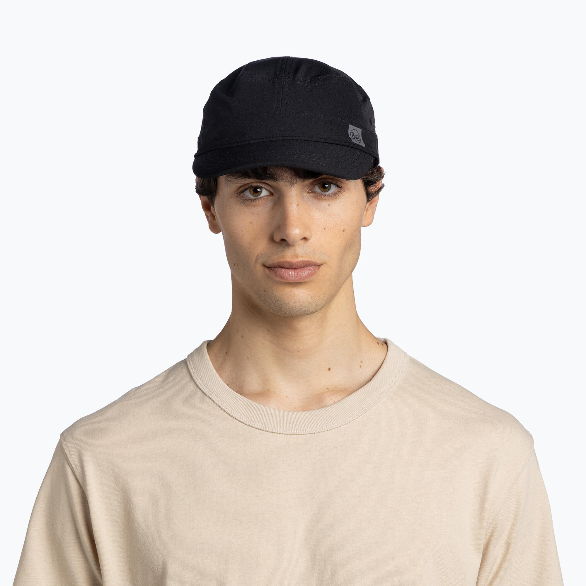 Gorra Military Unisex Buff Negro 3/7