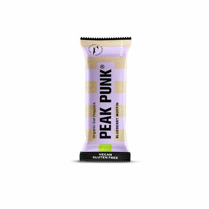 PEAK PUNK Flapjack bio a l’avoine Blueberry Muffin 60 g