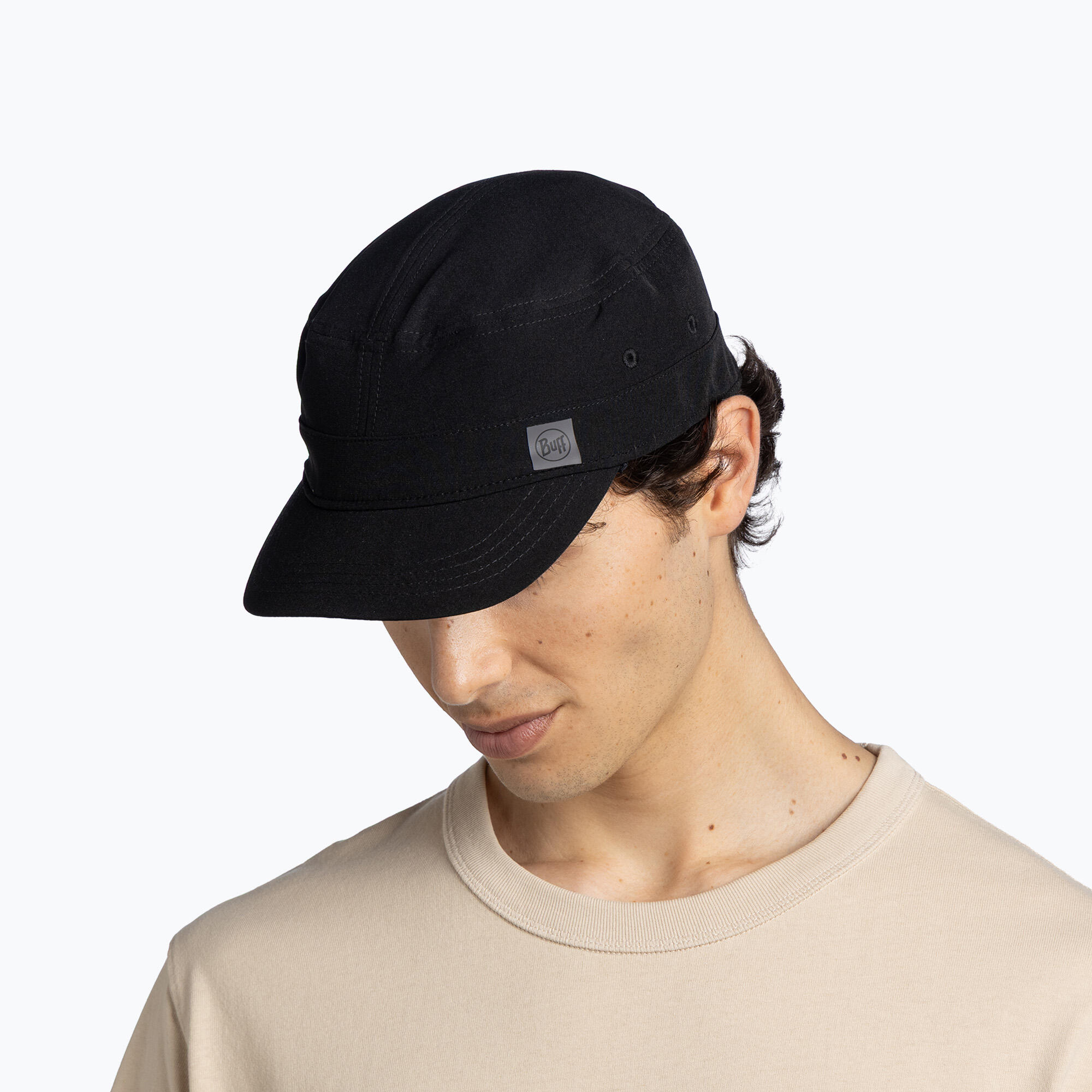 Gorra Military Unisex Buff Negro 4/7