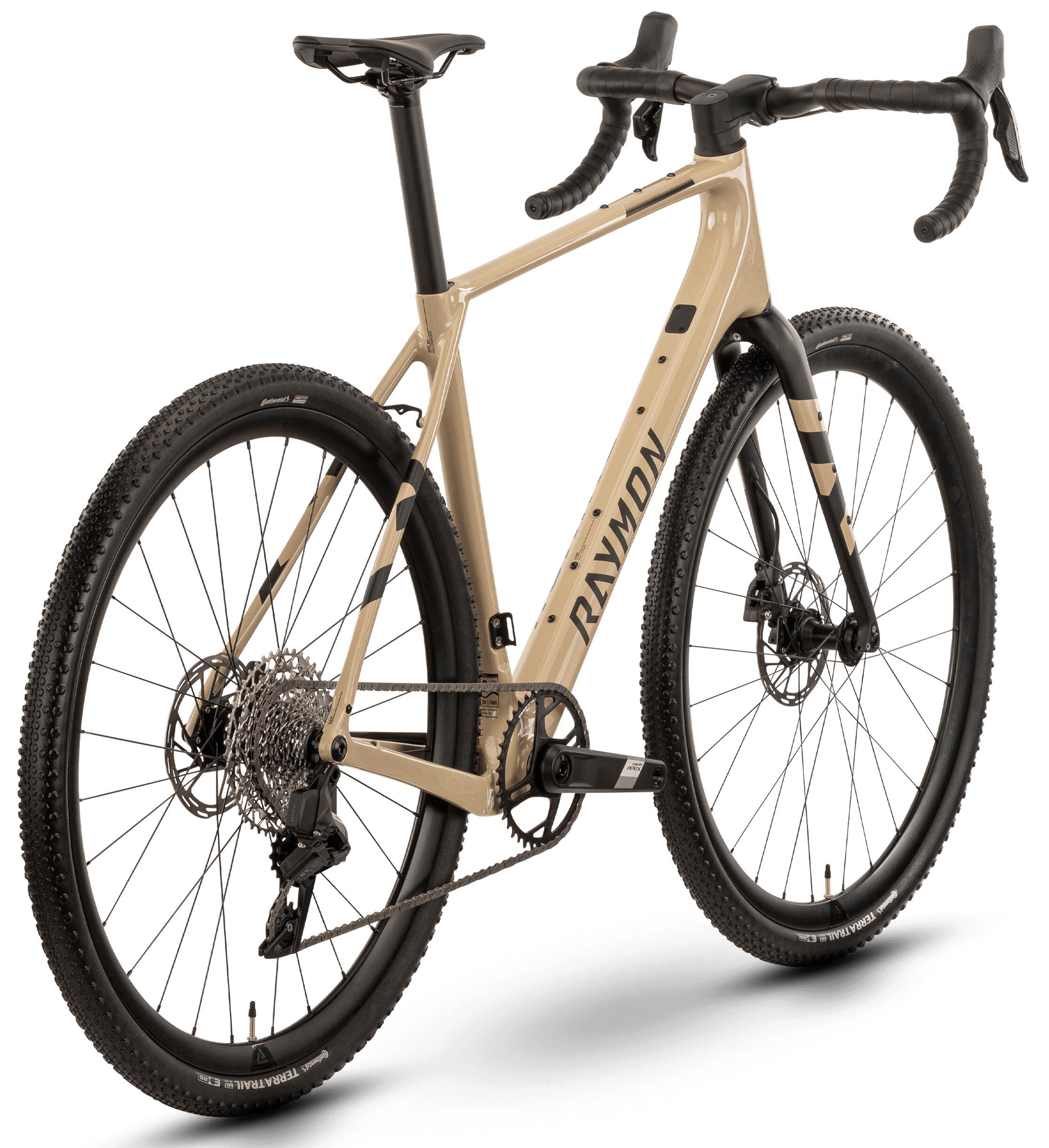 Rower gravelowy Raymon Soreno Pro 54cm/L sand/black APEX XPLR AXS 3/3