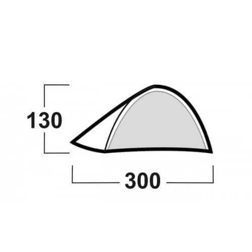 Beast 3 Extreme Light - lichtgewicht tent - 3 persoons 4/5