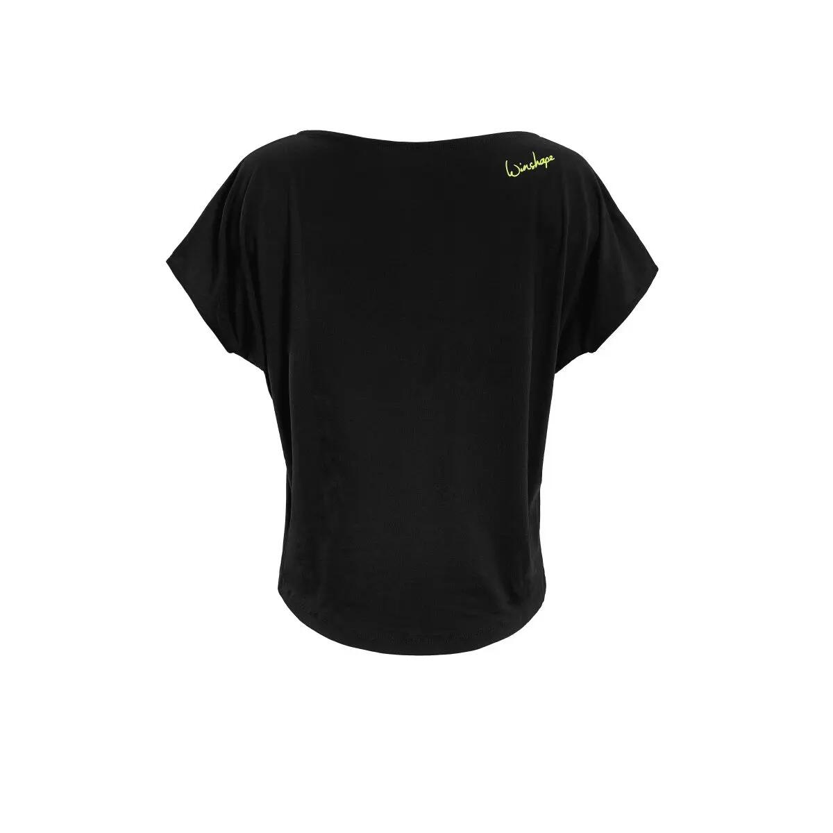 Kurzarmshirt Ultra Light mit Glitzer-Druck MCT002 2/4