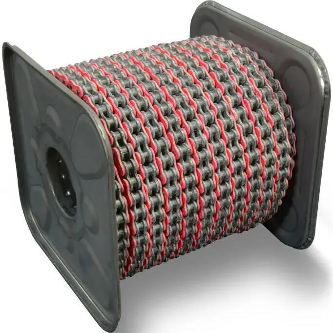 RK Chains 530 zxw 1920 n - Red/Grey Open Drivetrain Chain.
