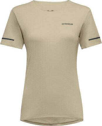 Gore-Wear Contest 2.0 Beige Damen T-Shirt